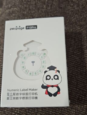 ❤️ NIB Peripage P10Pro Numeric Label Maker - White. NEW